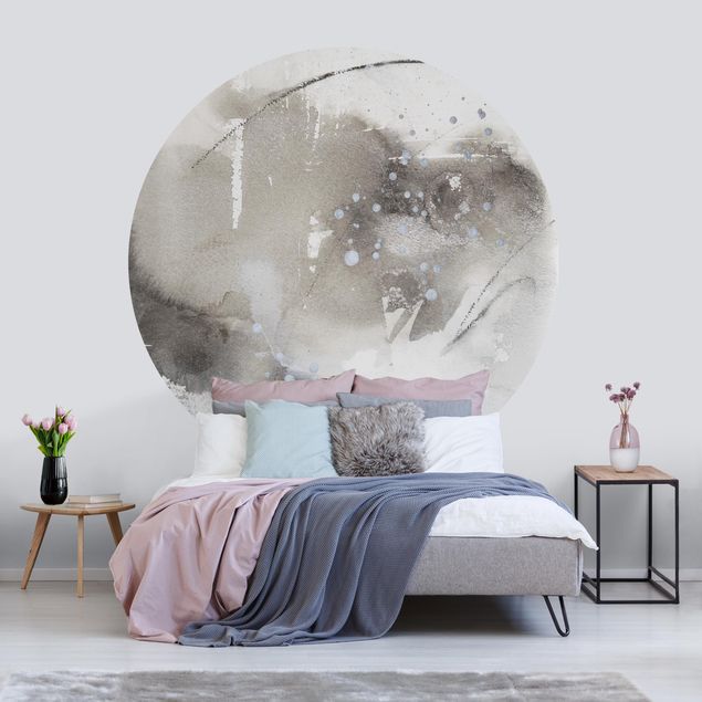 Self-adhesive round wallpaper - Mystical Objects I