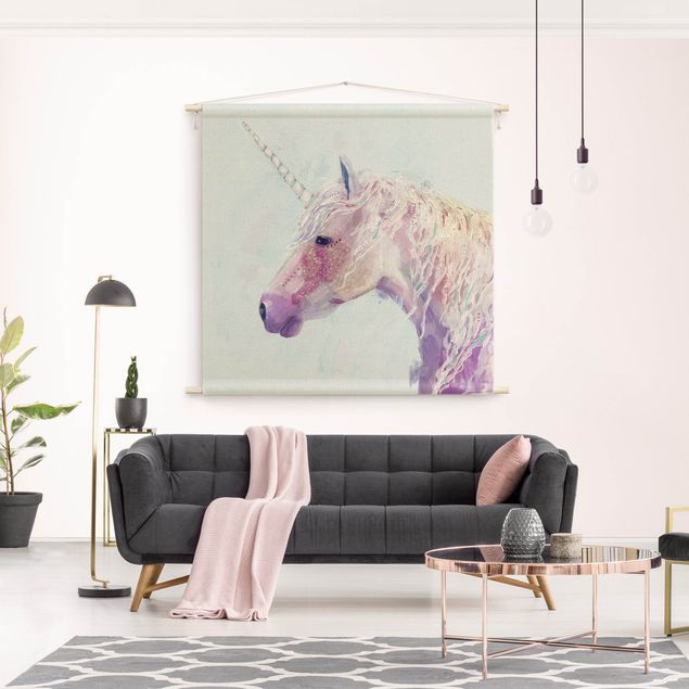 extra large wall tapestry Mystical Unicorn II