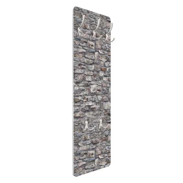 Coat rack stone effect - Natural Stone Wallpaper Old Stone Wall