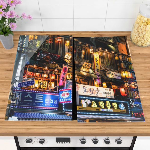 Stove top covers - Neon Signs