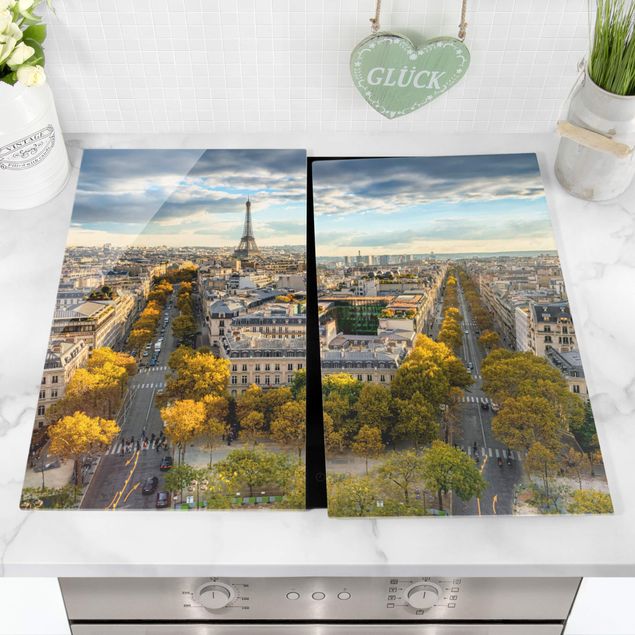 Stove top covers - Nice day in Paris