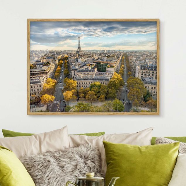 Framed poster - Nice day in Paris
