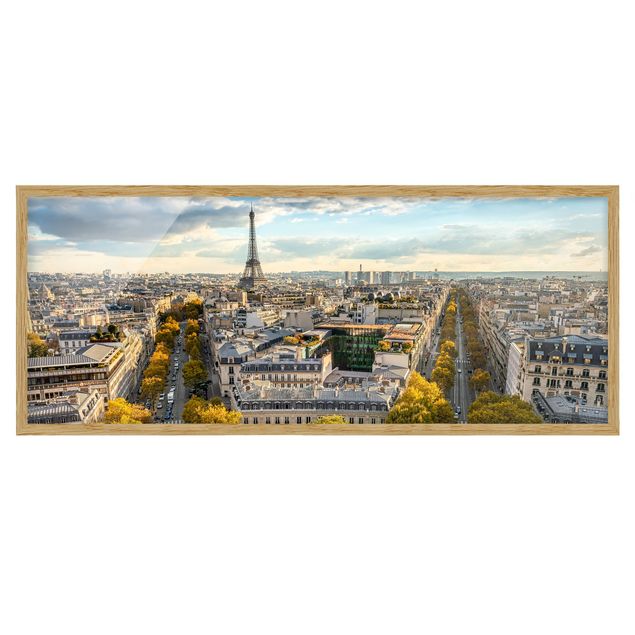 Framed poster - Nice day in Paris
