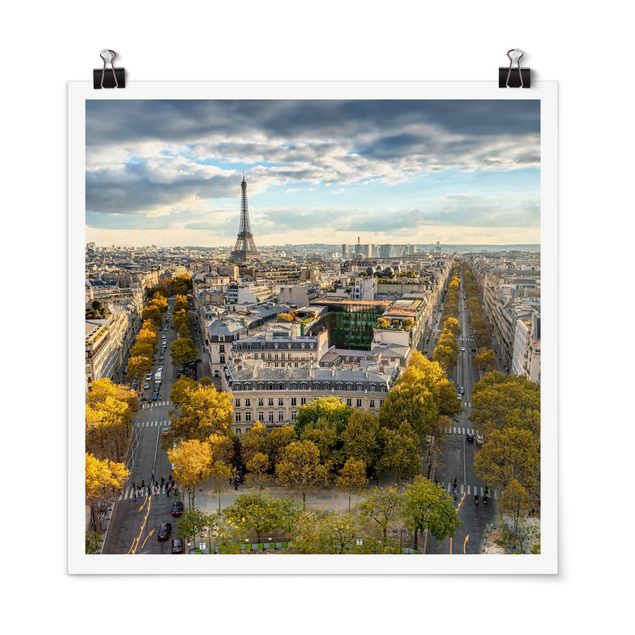 Poster - Nice day in Paris