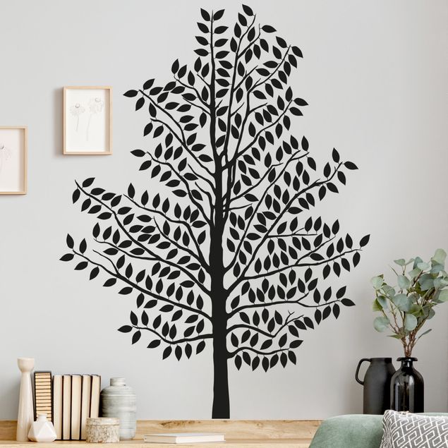 Wall sticker - No.AC84 Tree With Leaves