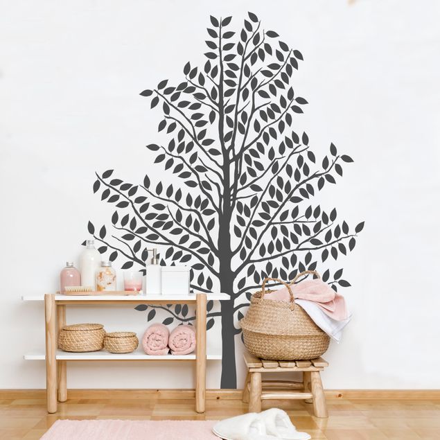 Wall sticker - No.AC84 Tree With Leaves