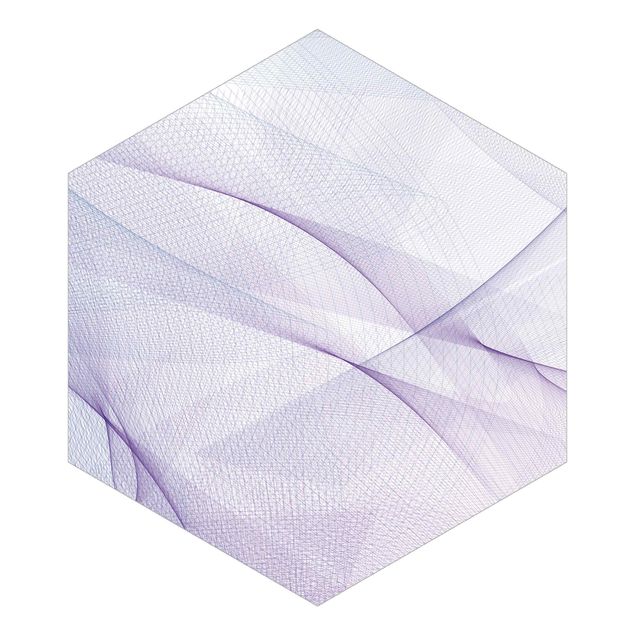 Self-adhesive hexagonal pattern wallpaper - No.RY9 Pigeon Flight