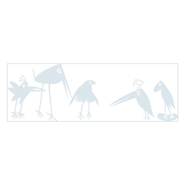 Window sticker - No.SF927 Funny Birds