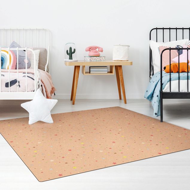 Large rugs No.YK34 Colourful Stars