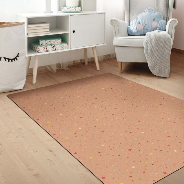 large area rugs No.YK34 Colourful Stars