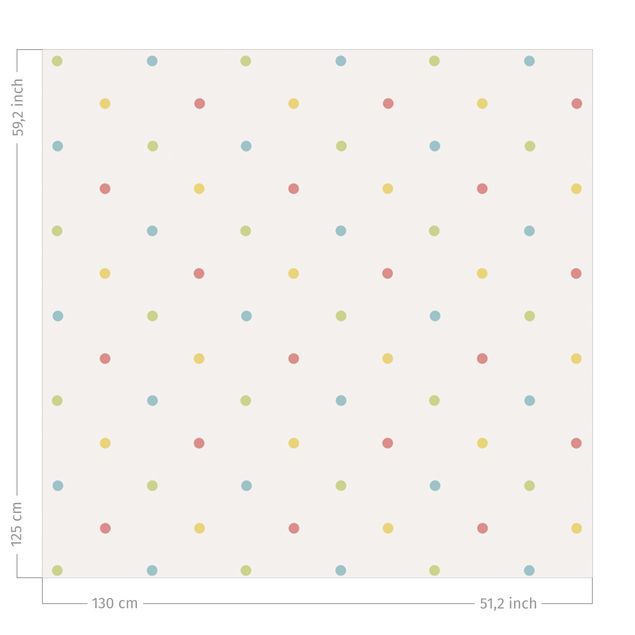 pattern curtains for living room No.YK47 Coloful Dots