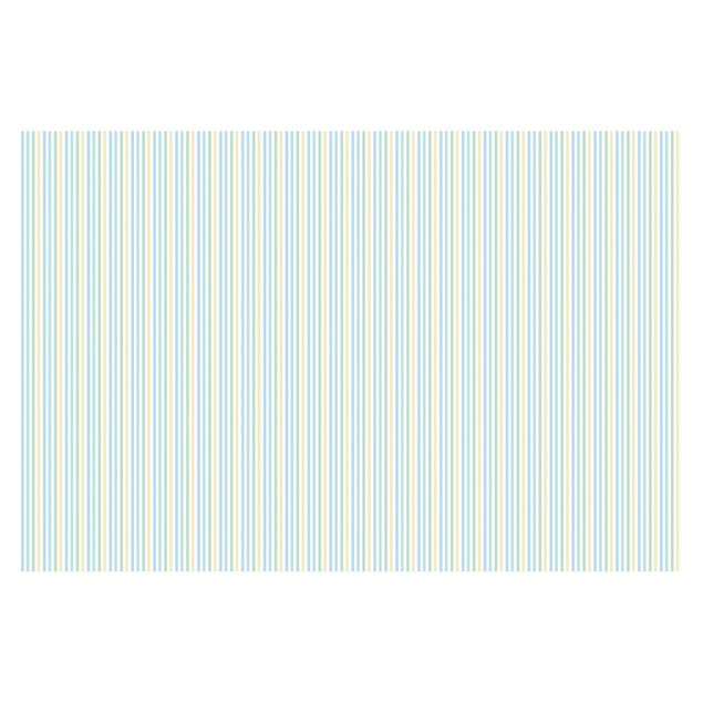 Wallpaper - No.YK49 Stripes Blue-Green