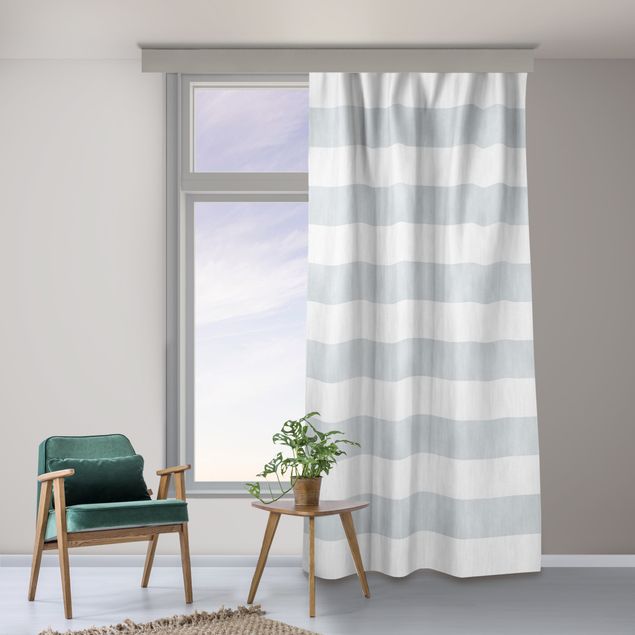 made to measure curtains No.YK53 Tuck Gray White