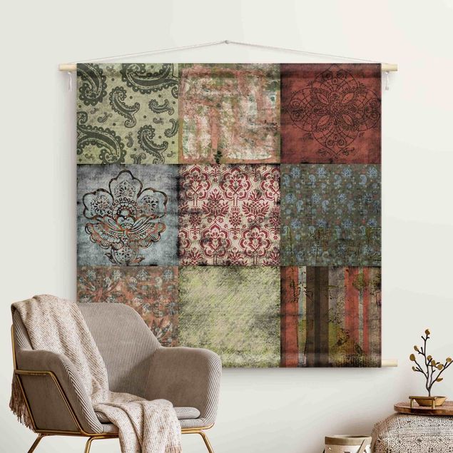 modern tapestry Old Patterns