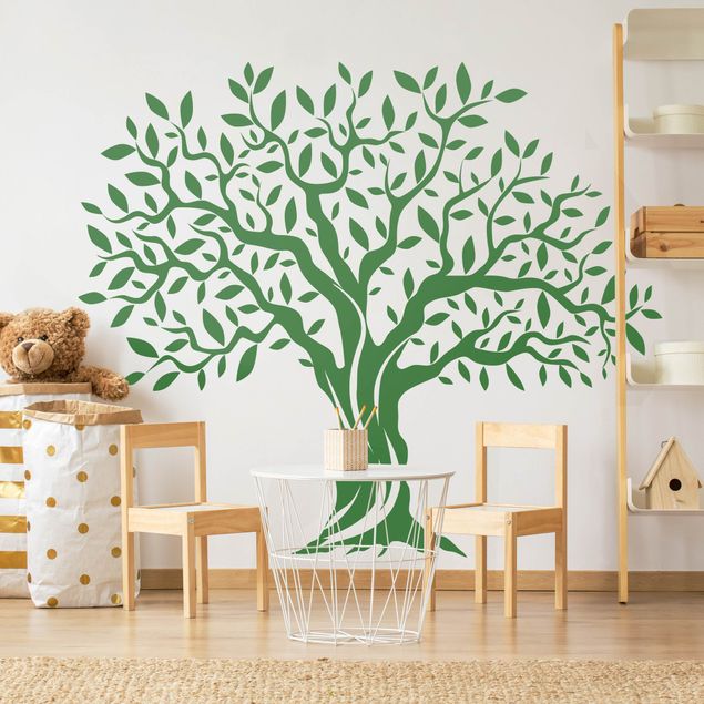 Wall stickers plants Olive Tree With Leaves