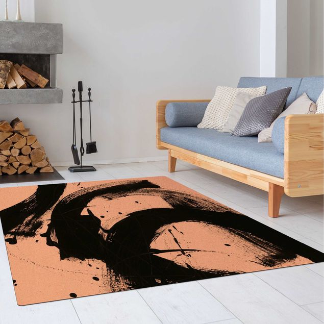 abstract area rug Moving Onyx