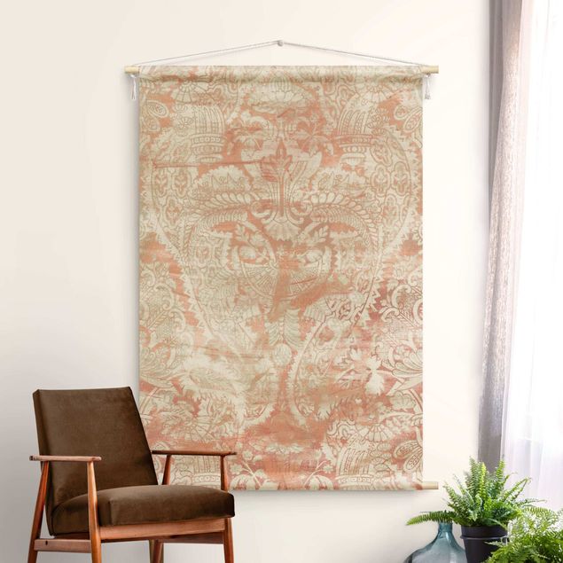 modern wall tapestry Ornament Structure IV