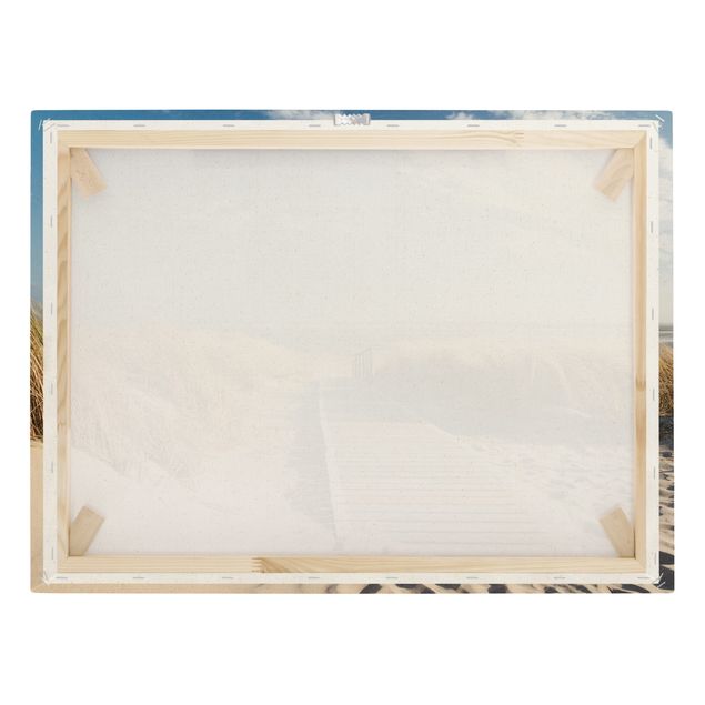 Natural canvas print - Baltic Sea Beach - Landscape format 4:3