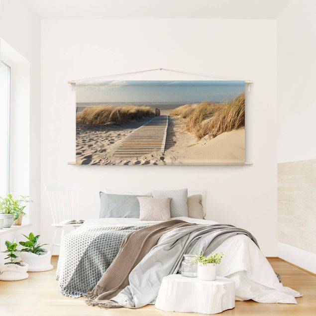 nature wall tapestry Baltic Sea Beach