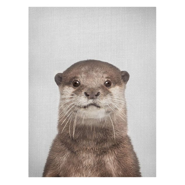 Canvas print - Otter Oswald - Portrait format 3:4
