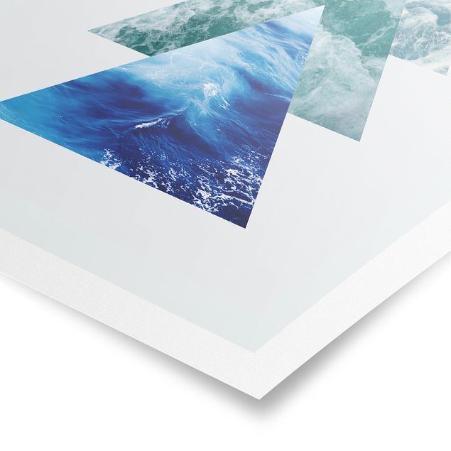 Poster - Ocean Trianlges