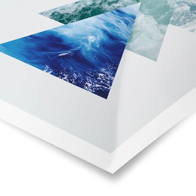 Poster - Ocean Trianlges