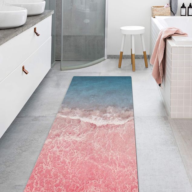 Modern rugs Ocean In Pink