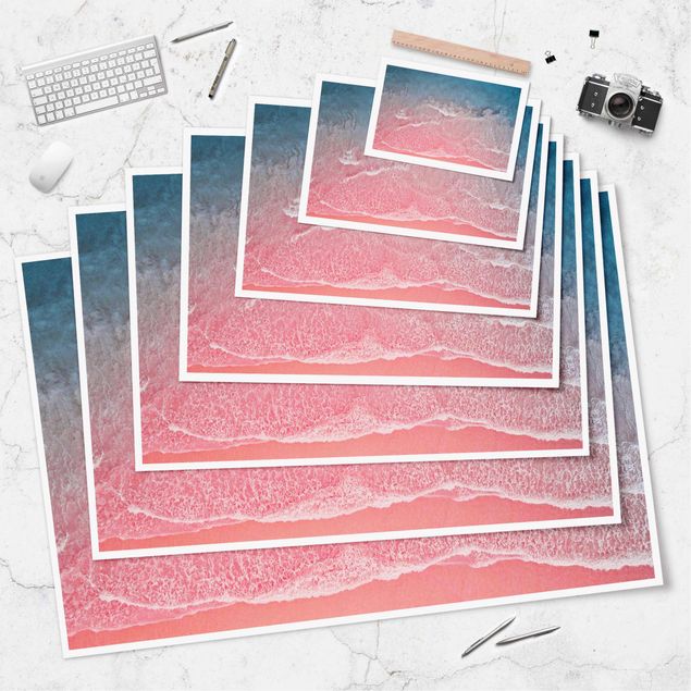 Poster - Ocean In Pink
