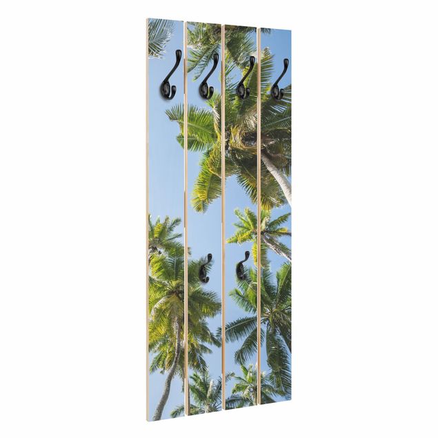 Wooden coat rack - Palm Tree Canopy