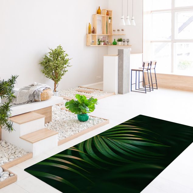 Modern rugs Palm Fronds
