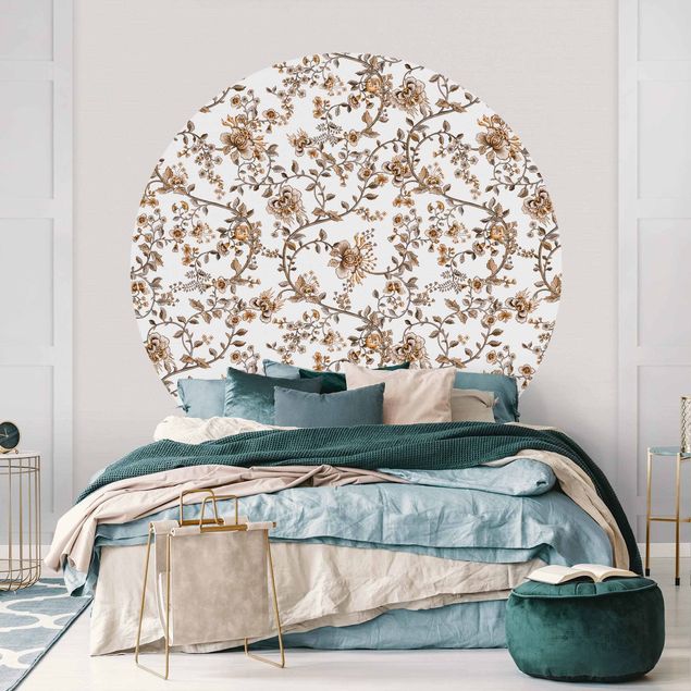 Wallpapers Pastel Flower Tendrils Dried