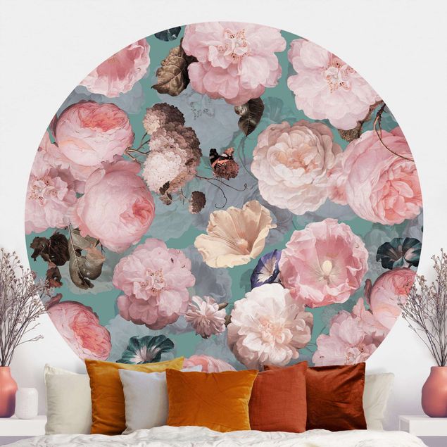 Wallpapers Pastel Dream Of Roses On Blue