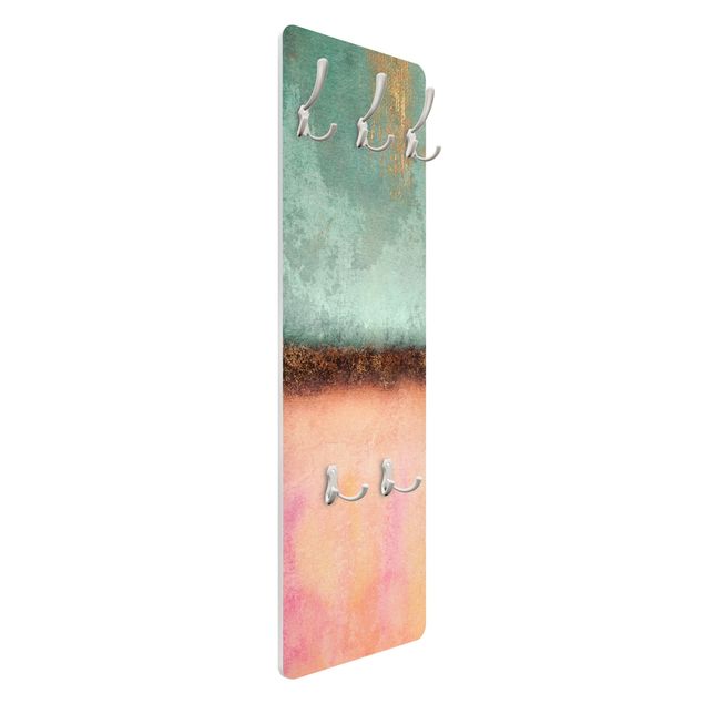 Coat rack modern - Pastel Summer With Gold