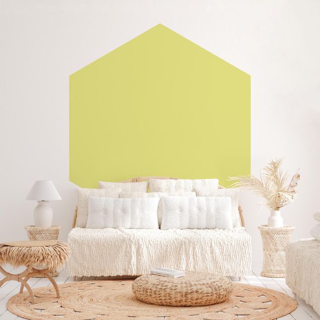 Self-adhesive hexagonal pattern wallpaper - Pastel Green