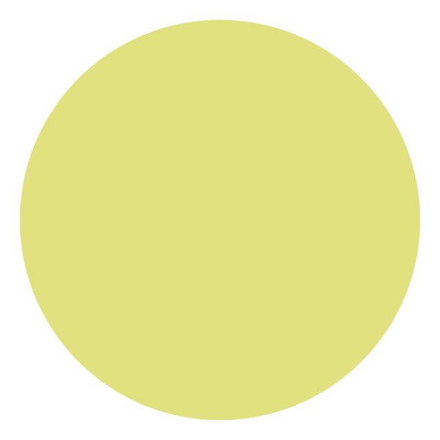 Self-adhesive round wallpaper - Pastel Green