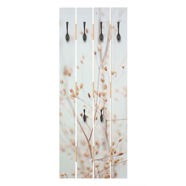Wooden coat rack - Pastel Buds On Wild Flower Twig