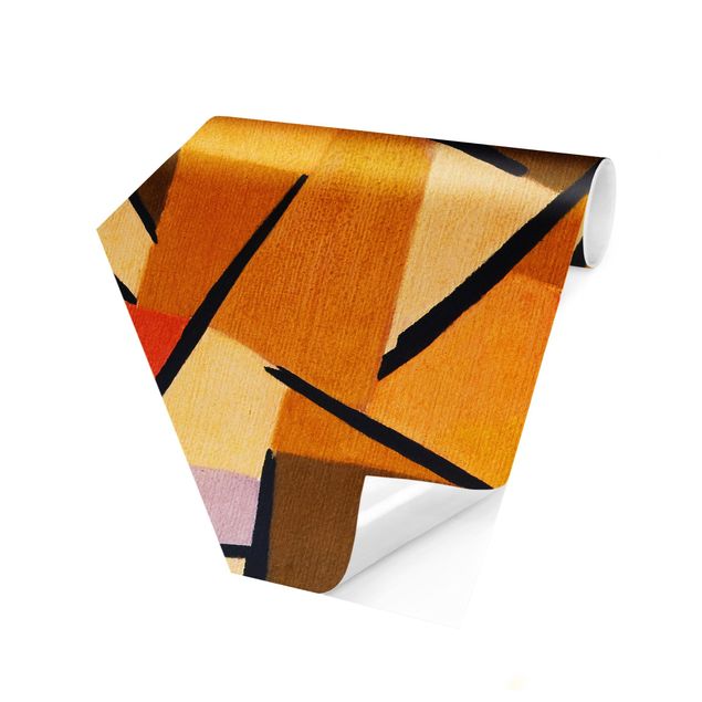 Self-adhesive hexagonal pattern wallpaper - Paul Klee - Harmonized Fight