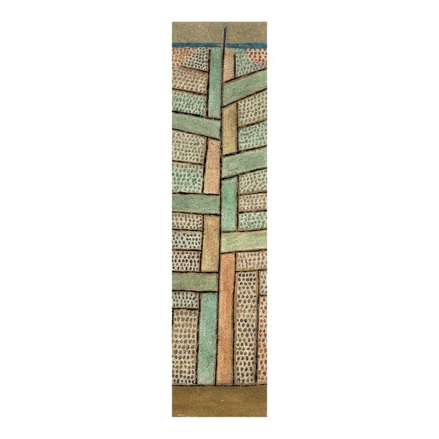 Sliding panel curtains set - Paul Klee - Pine