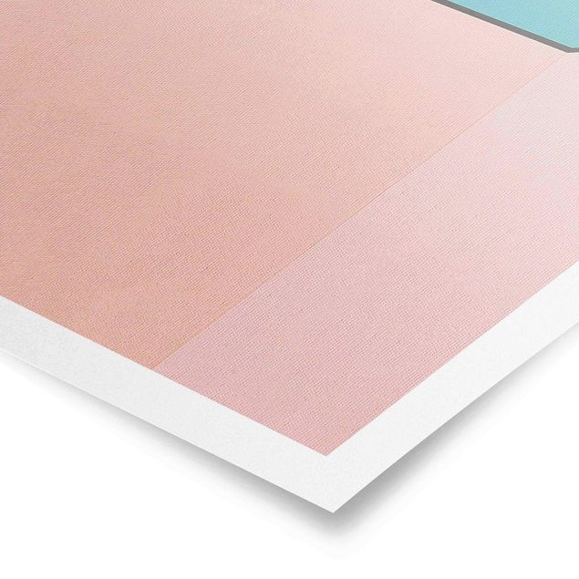 Poster - Peach Coloured Thickness