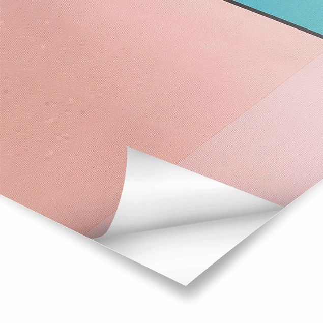 Poster - Peach Coloured Thickness