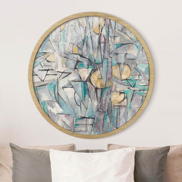 Framed prints round Piet Mondrian - Composition X