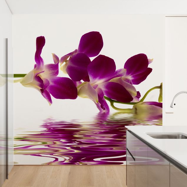 Wallpaper - Pink Orchid Waters
