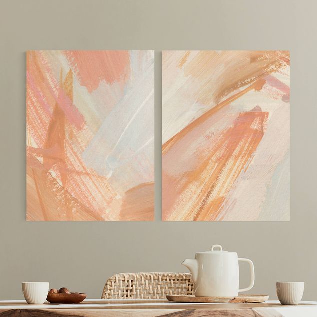 Print on canvas - Pink And Vanilla