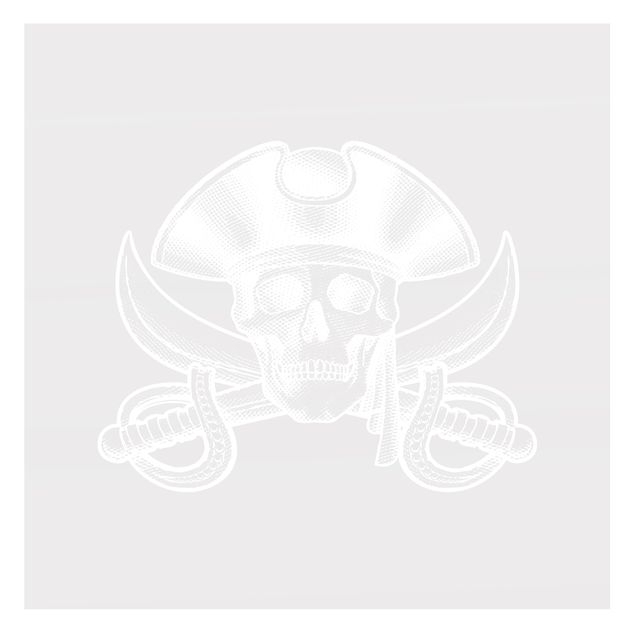 Window film - Pirate Logo