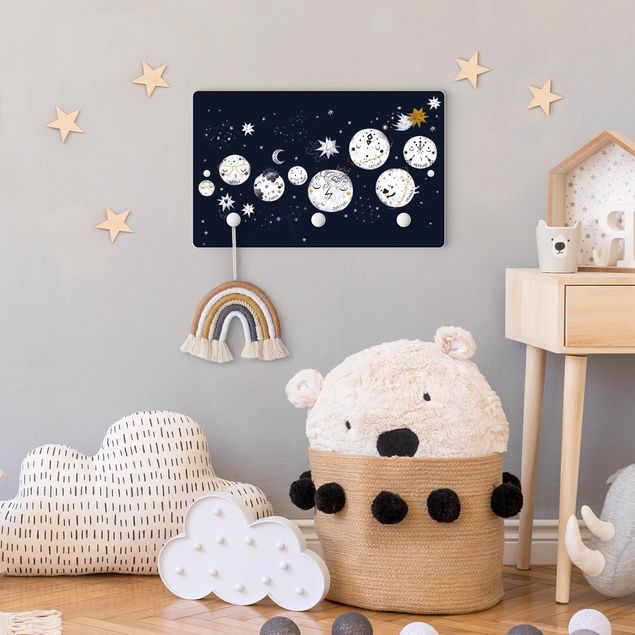 Coat rack for children - Party Of Planets