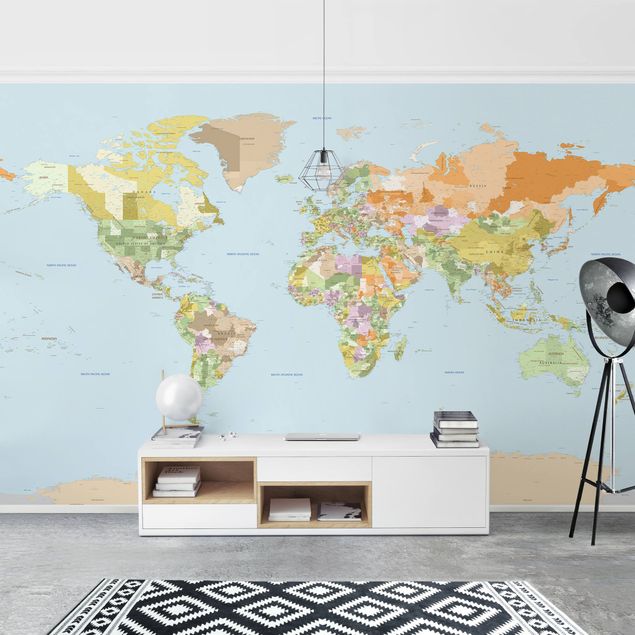 Wallpaper - Political World Map