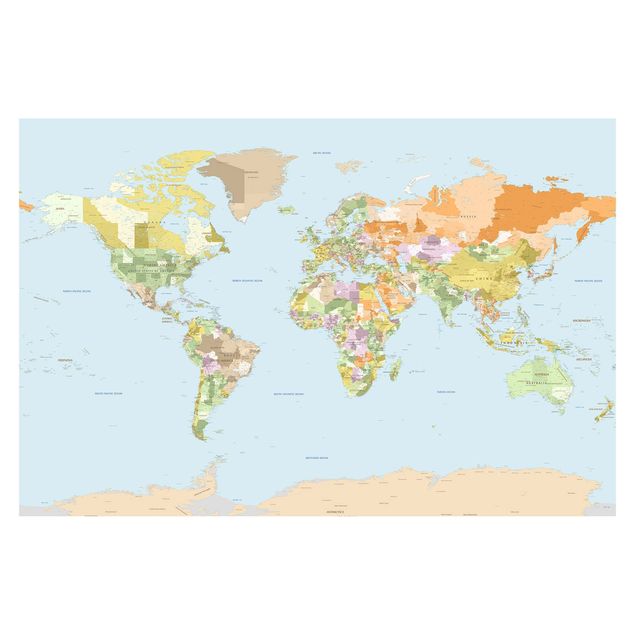 Wallpaper - Political World Map