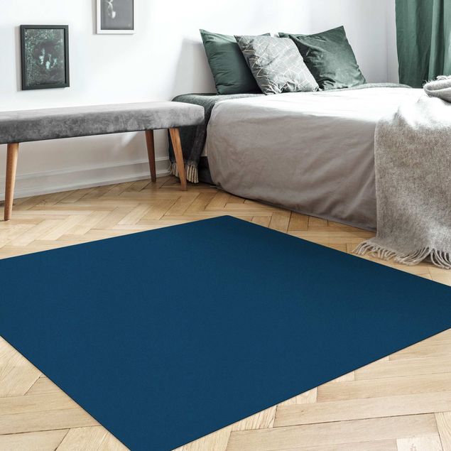Dining room rugs Prussian Blue