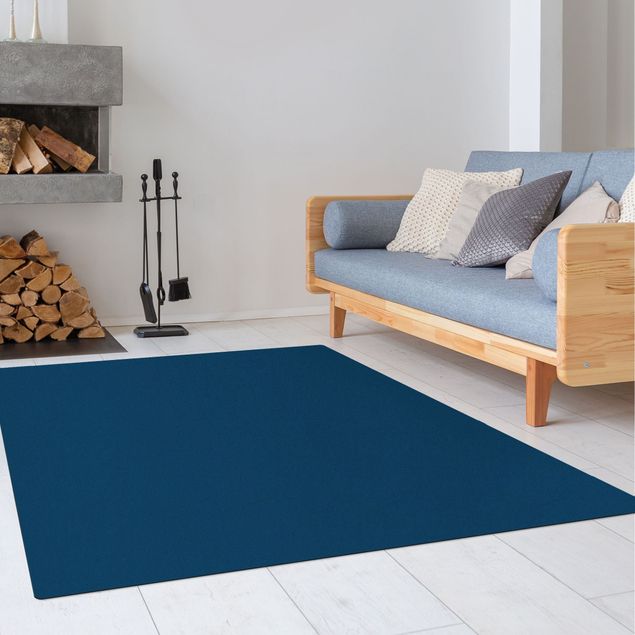 Blue rugs Prussian Blue