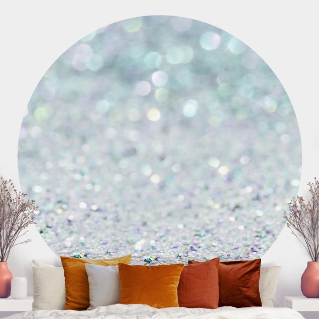 Wallpapers Princess Glitter Landscape In Mint Colour